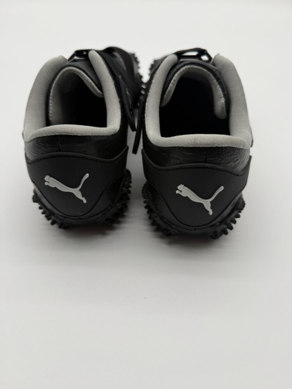 Puma X A$AP ASAP Rocky Mostro Men's Size 8.5 Black Silver Sneakers 404408-01 - Picture 7 of 9